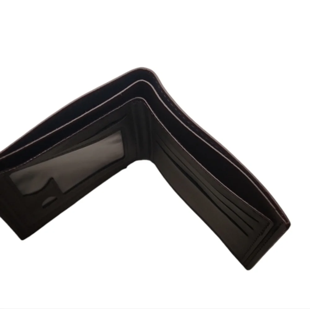 Mens Business Bifold Wallet Brown‎